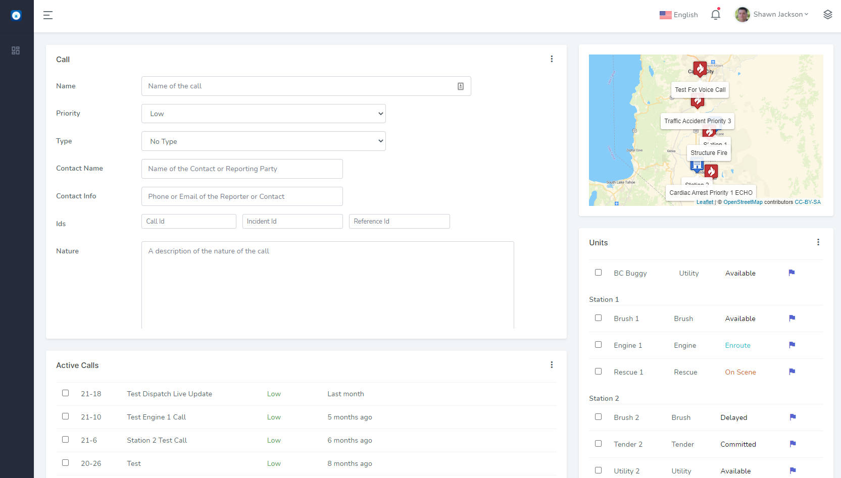 Call Creation & Dispatch